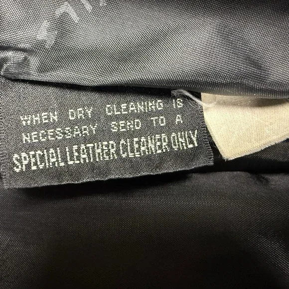 Wilsons Leather Experts Men's XLT Thinsulate 3M Heavy Zip Jacket Black‎ VTG - Picture 13 of 15